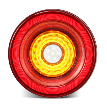 AlphaRex 10-15 Ferrari 458 NOVA-Series Prismatic LED Tail Lights Red Smoke