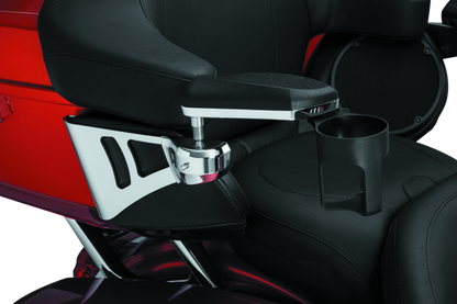 Kuryakyn Passenger Armrests 14-23 Touring and Tri Glide Chrome