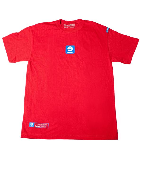 Sparco T-Shirt Tach Blk Med
