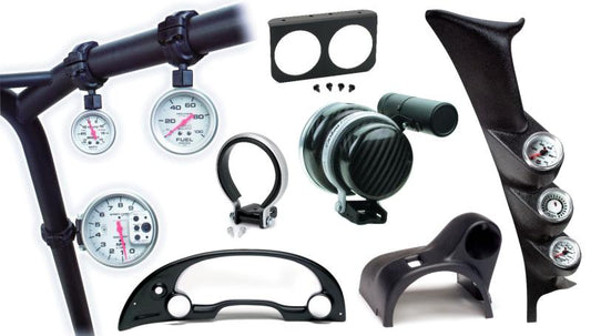Autometer 05-06 Chevrolet Cobalt (SS) 2dr ONLY Black 52mm Dual Pillar Gauge