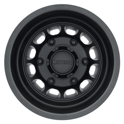 Method MR901 - REAR 16x5.5 -138mm Offset 6x205 161.04mm CB Matte Black Wheel