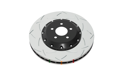 DBA 13-14 Chevrolet Corvette Z51 Front T3 2 Pc V2 Slotted 5000 Series Rotor w/Black Hat
