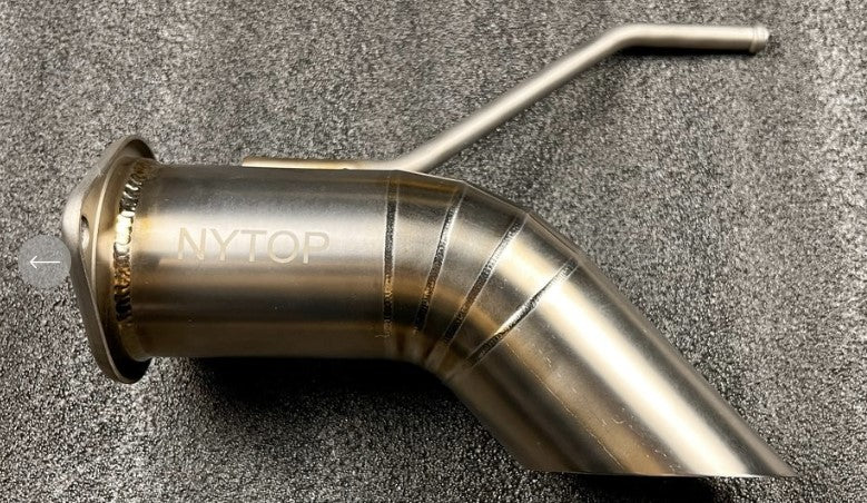 2022-Current Toyota Tundra Titanium Axle Dump Exhaust Tip