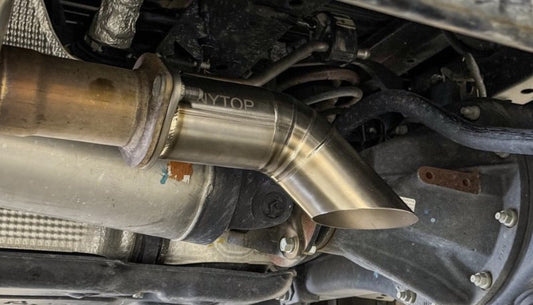 2022-Current Toyota Tundra Titanium Axle Dump Exhaust Tip