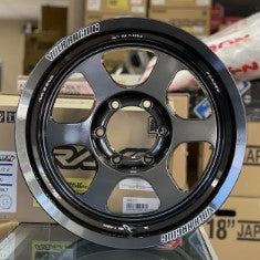 VOLK RACING TE37XT 17×8.5 -10 OFFSET 6×139 DIAMOND BLACK