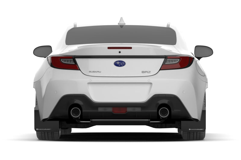 Rally Armor 22-25 Subaru BRZ / Toyota GR86 Black UR Mud Flap w/Red Logo