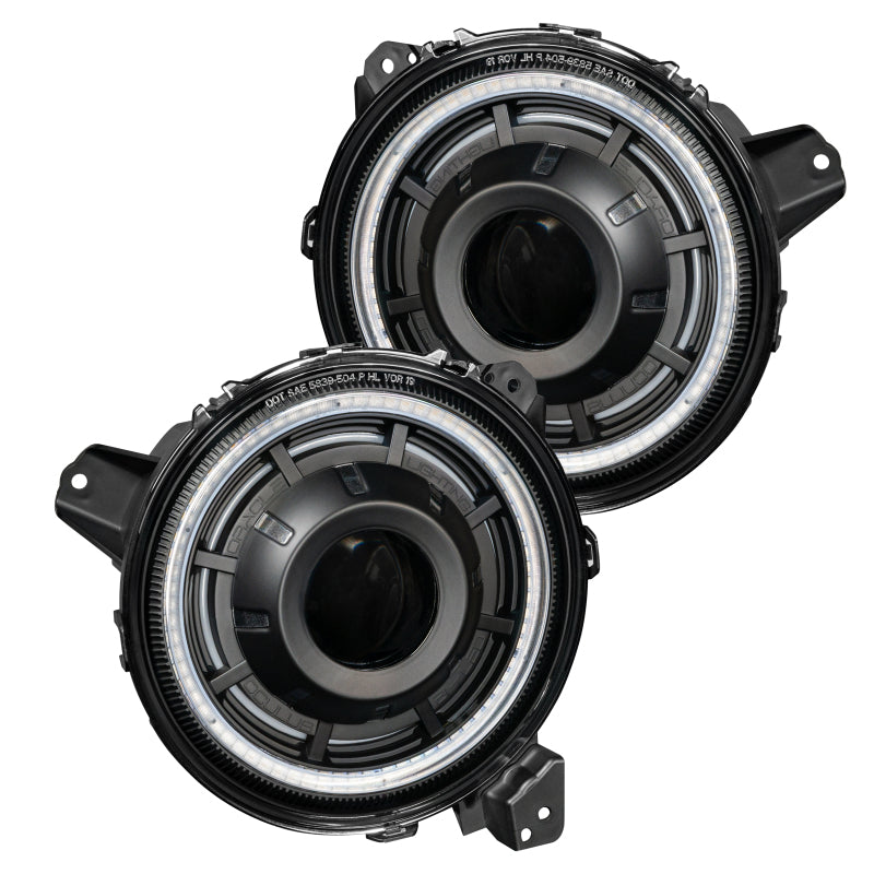 Oracle Oculus Bi-LED Projector Headlights for Jeep JL/Gladiator JT - w/ Simple Controller
