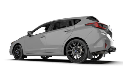 Rally Armor 24-25 Subaru Impreza Black UR Mud Flap w/ White Logo