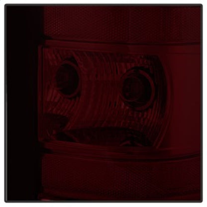 xTune GMC Sierra 2007-2013 OEM Style Tail Light Red Smoked ALT-JH-GS07-OE-RSM