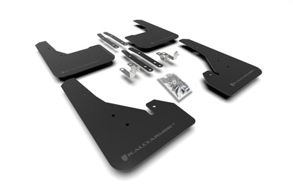 Rally Armor 18-25 Toyota Corolla Hatchback Black UR Mud Flap Grey Logo