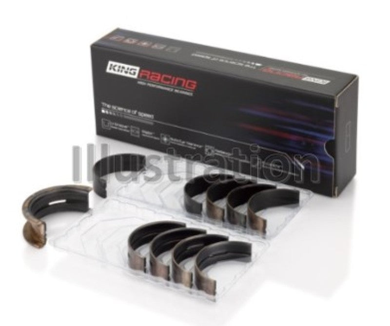 King Engine Bearings Nissan KA-24DE Performance Main Bearing Set - Size STD