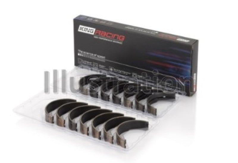 King Engine Bearings Volkswagen VR6 2.8L Performance Main Bearing Set - Size STD
