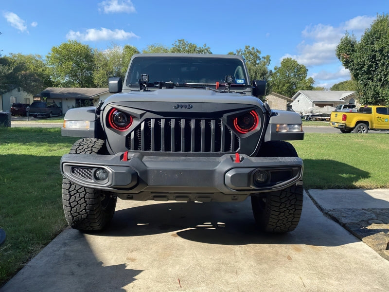 Oracle Oculus Bi-LED Projector Headlights for Jeep JL/Gladiator JT - w/ Simple Controller