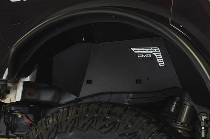 DV8 Offroad 21-25 Ford Bronco Rear Aluminum Inner Fenders - Black