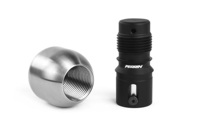 PERRIN 22-25 Subaru WRX & 20-25  Outback/Ascent/Legacy (CVT ONLY) SS Shift Knob - Barrel Style