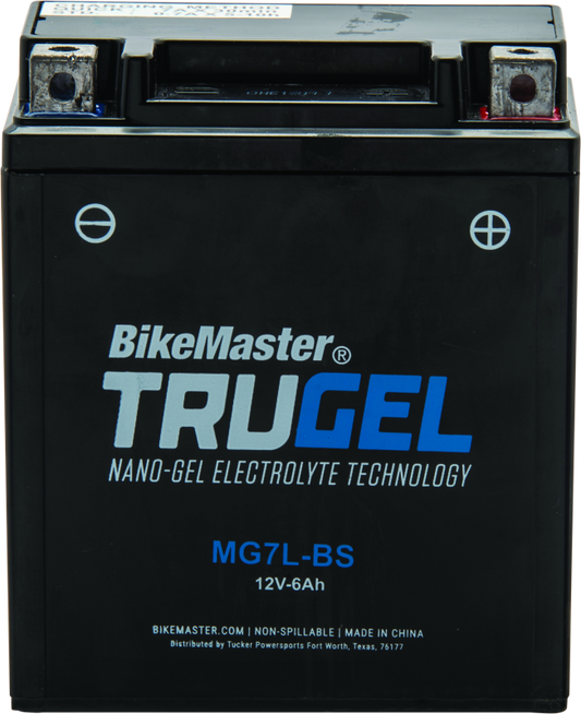 BikeMaster TruGel Battery - MG7L-BS