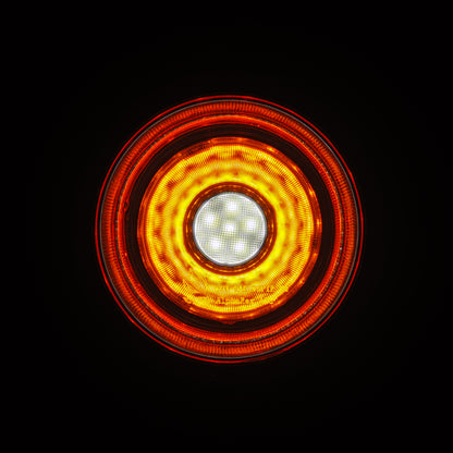 AlphaRex 10-15 Ferrari 458 NOVA-Series Prismatic LED Tail Lights Red Smoke