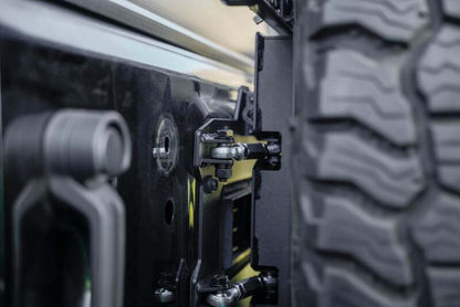DV8 Offroad 07-18 Jeep Wrangler (JK) Tire Carrier for MTO Bumper