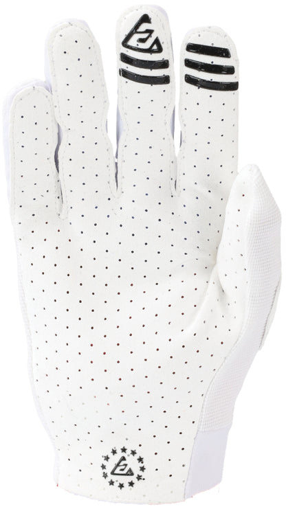 Answer 25 Aerlite Gloves White/Black Logo - Large