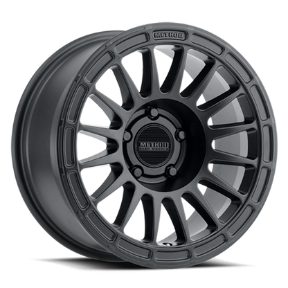 Method MR314 17x7.5 +30mm Offset 5x4.5 73mm CB Matte Black Wheel