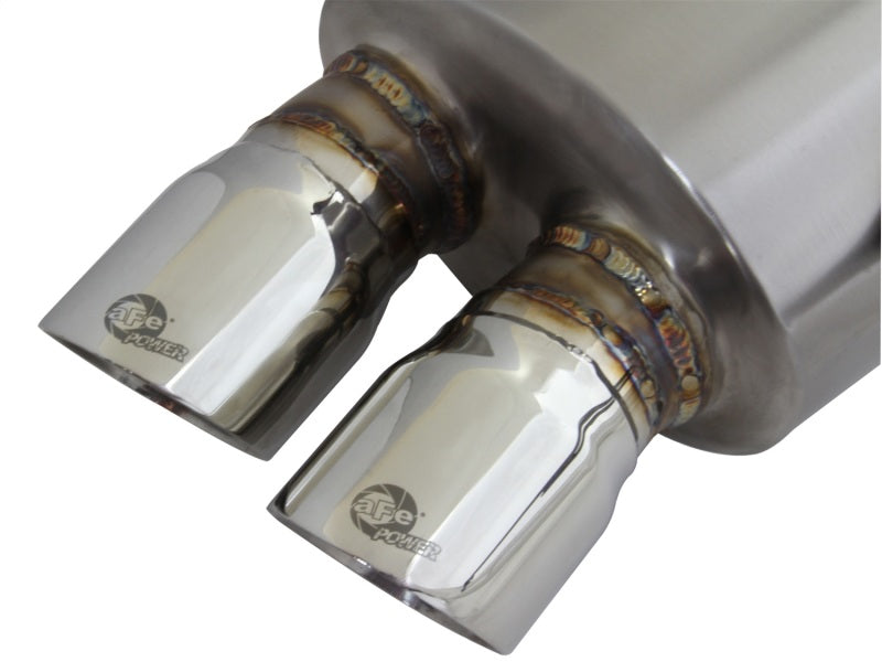 aFe MACH Force Exhaust Cat-Back SS-304 w/ Polished Tips 07-13 BMW 328i (E92/93) L6 3.0L Non-Turbo