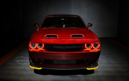 Oracle 15-21 Dodge Challenger Dynamic Surface Mount Headlight Halo Kit - - Dynamic