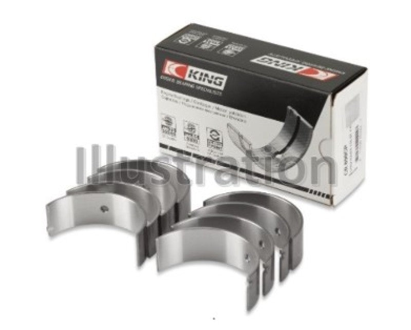 King Engine Bearings Subaru EA81/EA81T/EA82/EA82T Rod Bearing Set - Size STD
