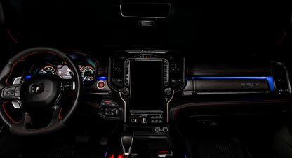 Oracle 19-22 Ram Fiber Optic LED Interior Ambient Dash Kit - (3PCS) -