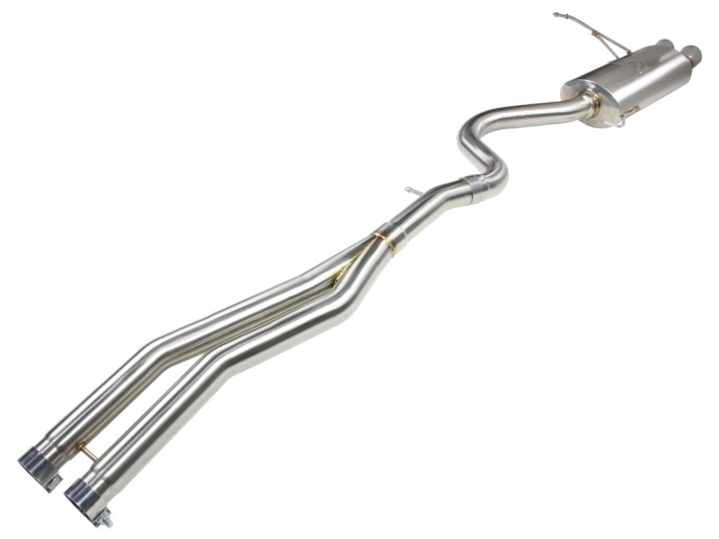 aFe MACH Force Exhaust Cat-Back SS-304 w/ Polished Tips 07-13 BMW 328i (E92/93) L6 3.0L Non-Turbo