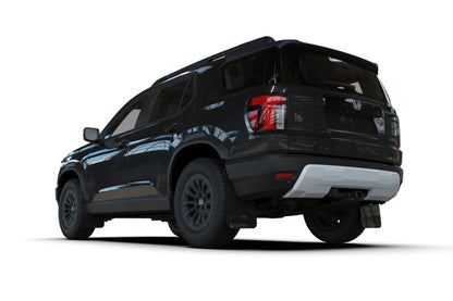 Rally Armor 2026 Honda Passport Black UR Mudflap - Orange Logo