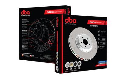 DBA 2021+ Toyota GR Yaris T3 5000 Series Slotted Front Rotor