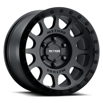 Method MR305 NV 17x8.5 0mm Offset 5x150 116.5mm CB Matte-Gloss Black Wheel