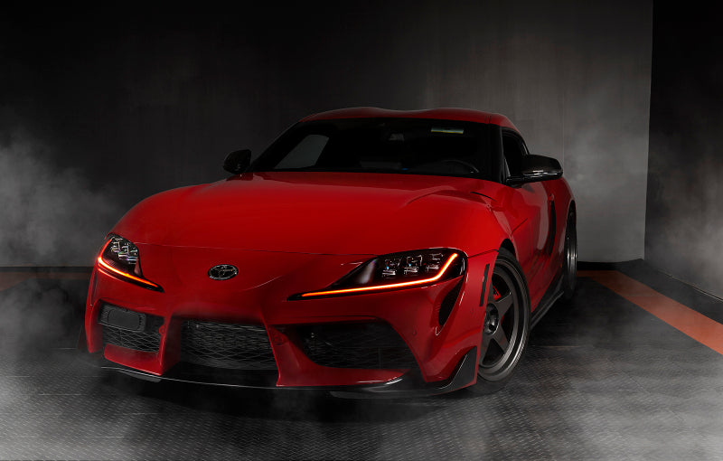 Oracle 20-21 Toyota Supra GR RGB+A Headlight DRL Upgrade Kit - ColorSHIFT w/o Controller