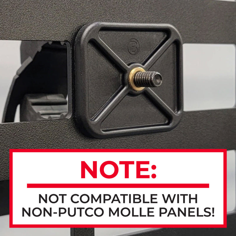 Putco 20-21 Chevy Silverado HD/Sierra HD - 6.8ft (Standard Box) Molle Driver Side Panel