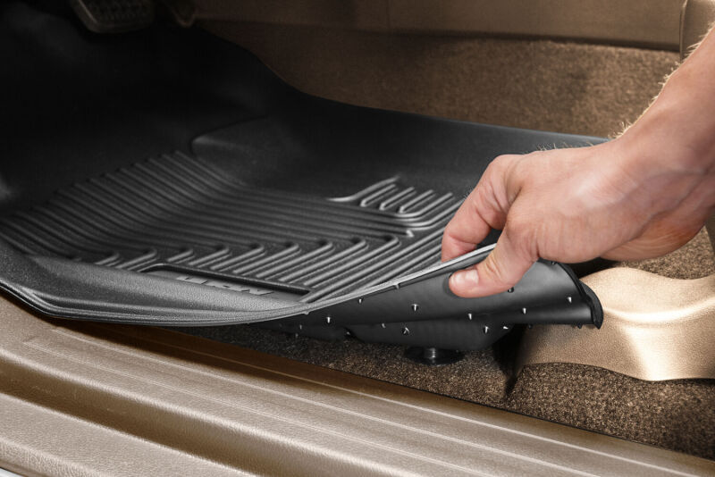 Husky Liners 19 Dodge Ram 1500 Quad Cab Weatherbeater Black Front & 2nd Seat Floor Liners