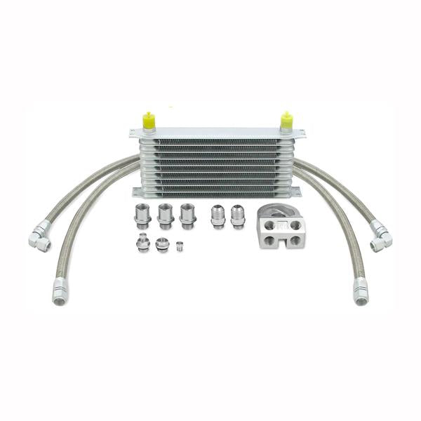 Mishimoto 04-06 Pontiac GTO 5.7L/6.0L Thermostatic Oil Cooler Kit - Silver